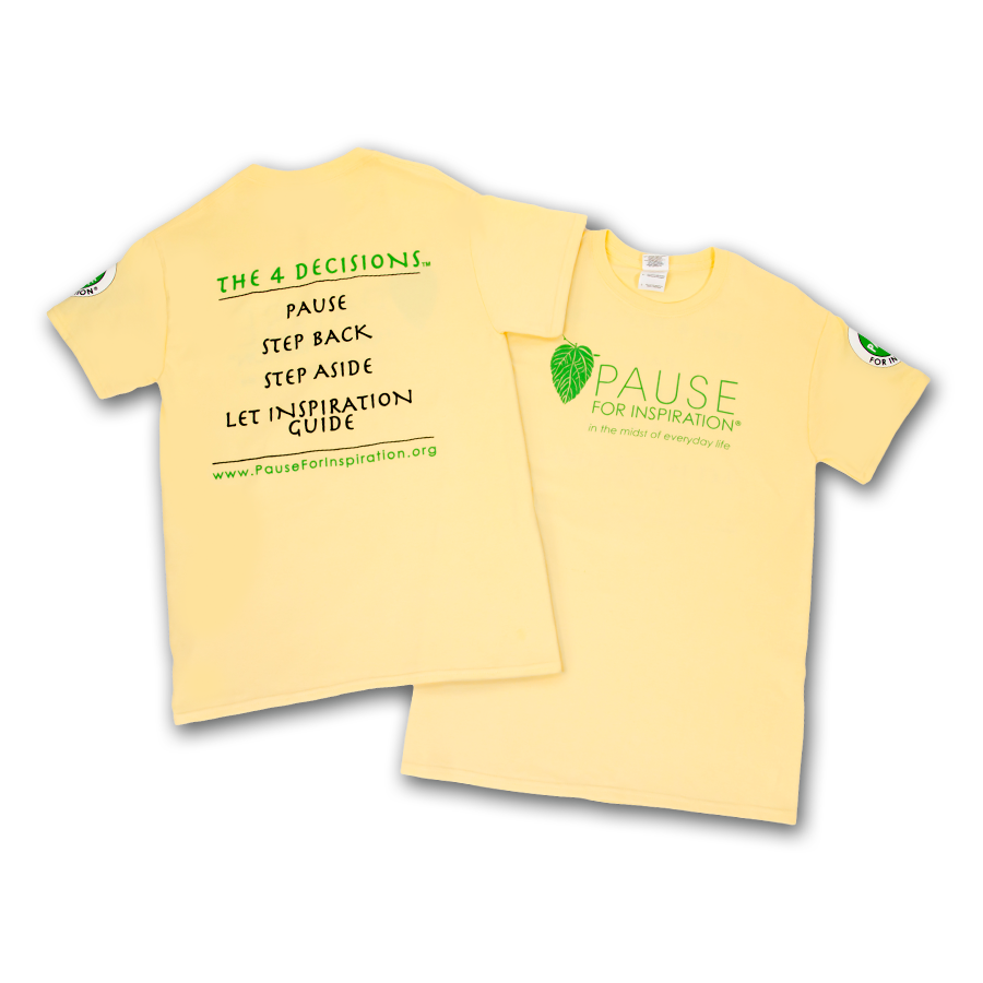 Pause For Inspiration T-Shirt