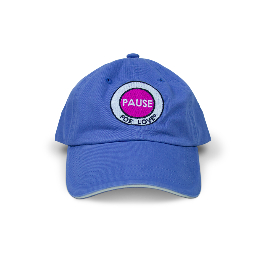 Pause For Love Emblem Cap